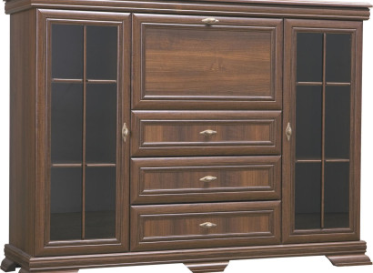 Living room cupboard 158cm XXL Low Boards Sideboard Wood Chest of drawers Sideboard Chests of drawers